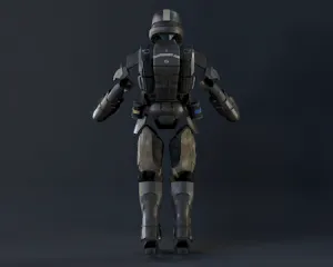 3 ODST Rookie Armor - 3D Print Files
