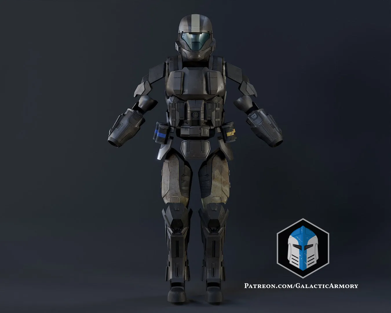 3 ODST Rookie Armor - 3D Print Files