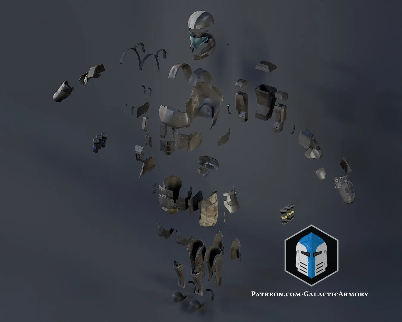 3 ODST Rookie Armor - 3D Print Files