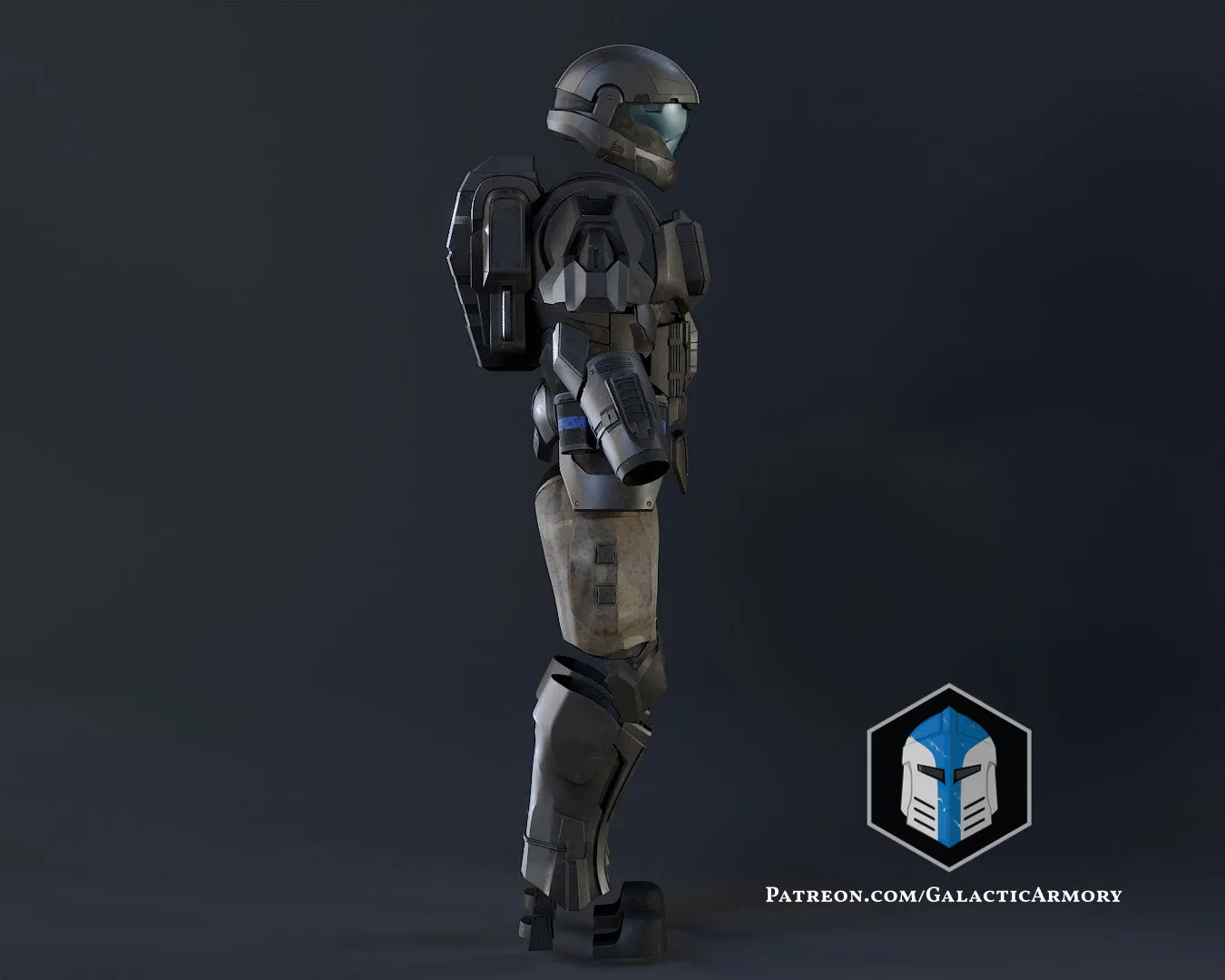 3 ODST Rookie Armor - 3D Print Files