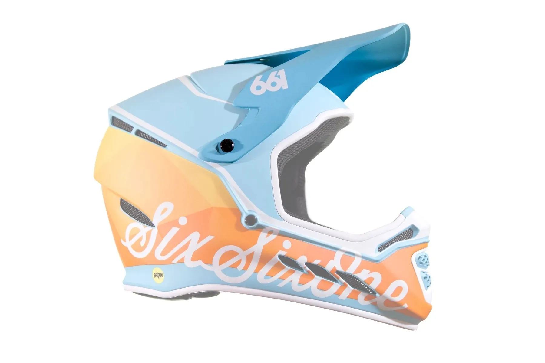 661 Reset Helmet Visor - Geo - Blorange