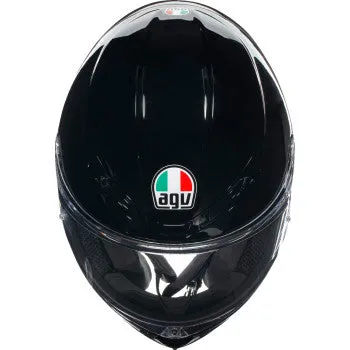 AGV K6 S Full Face Helmet Gloss Black