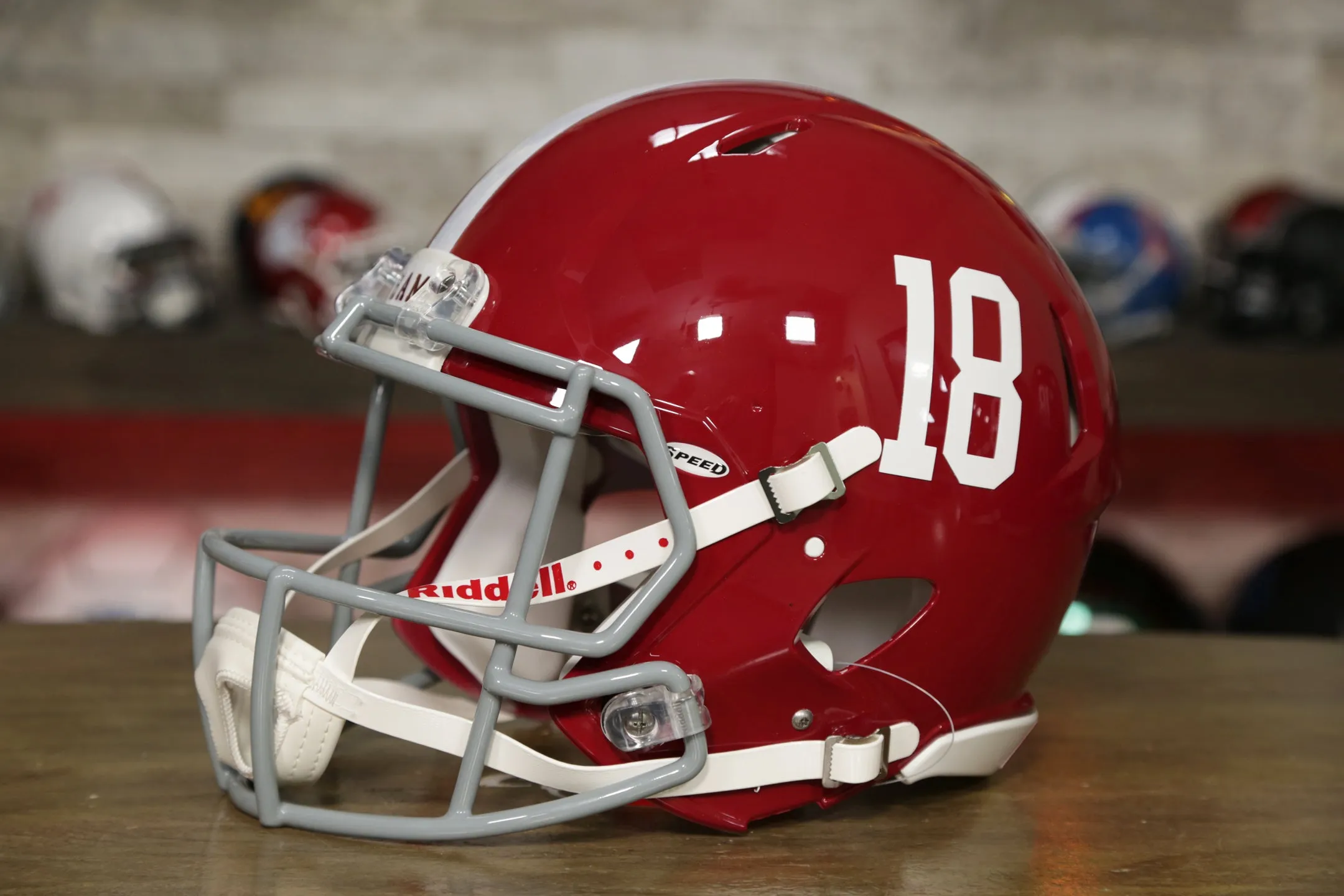Alabama Crimson Tide Riddell Speed Authentic Helmet