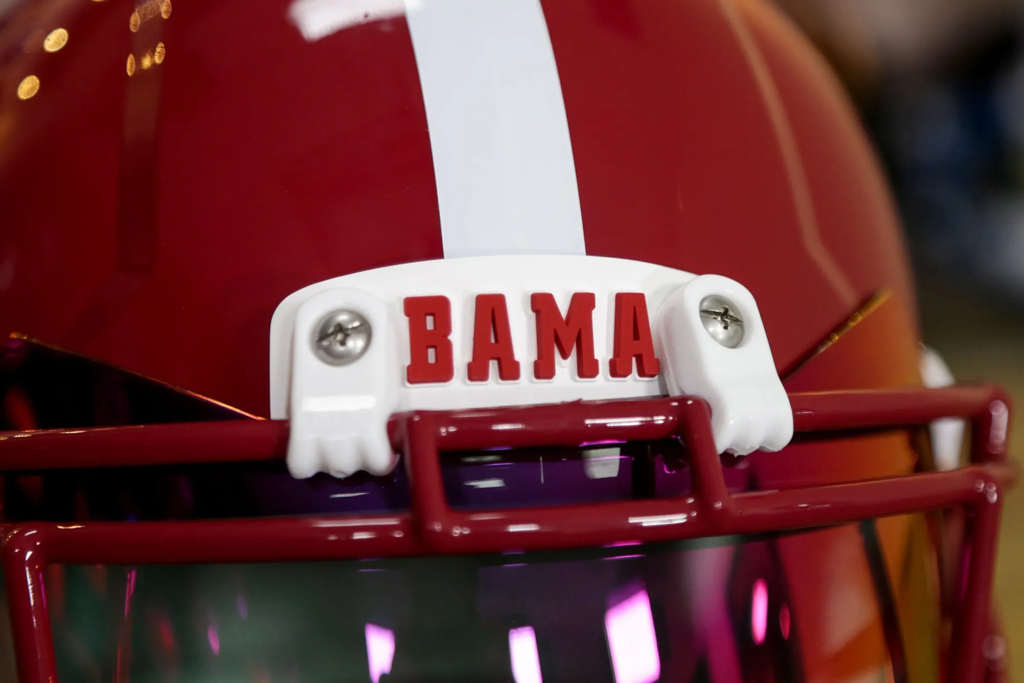 Alabama Crimson Tide Riddell Speed Display Helmet - GG Edition 00782