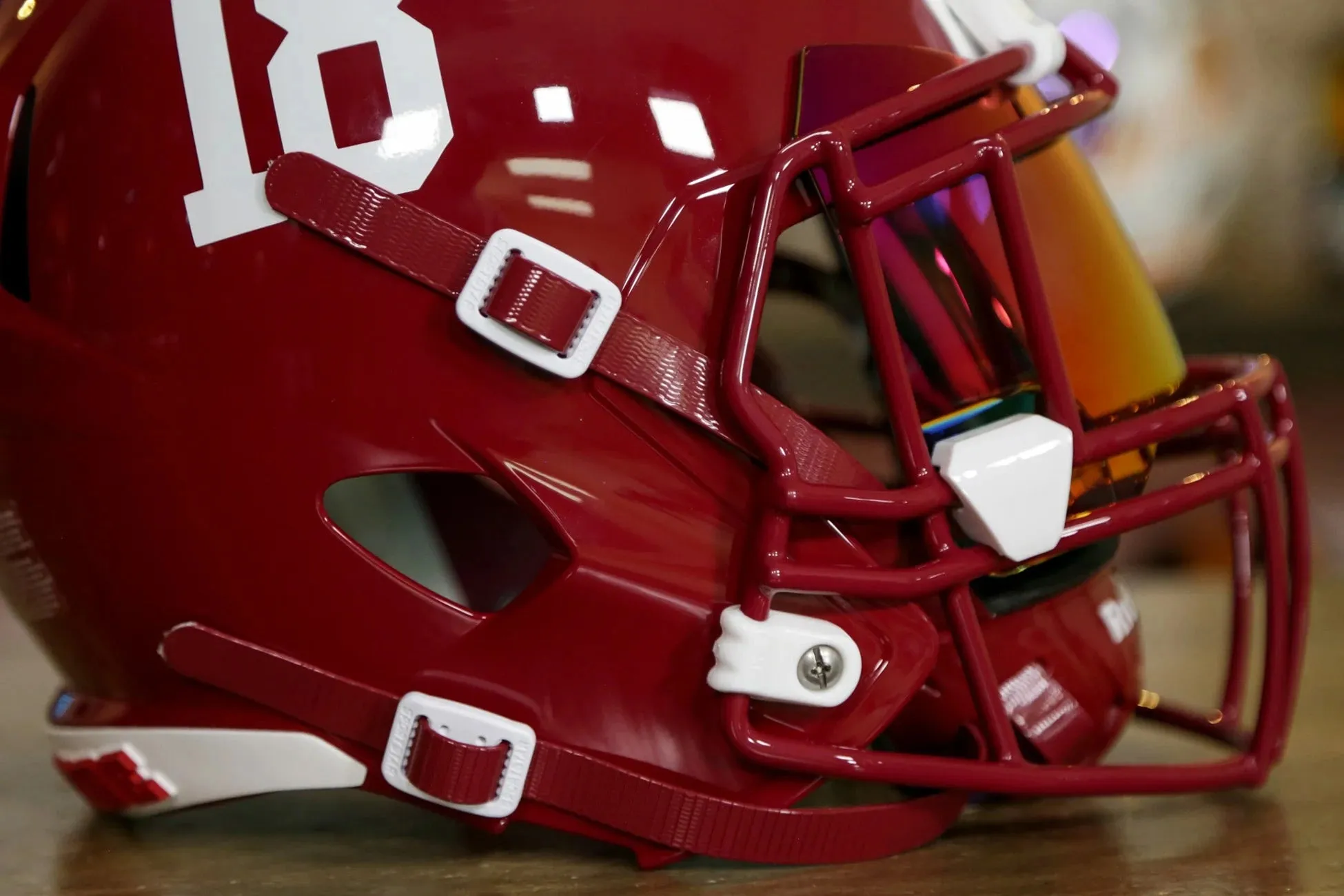 Alabama Crimson Tide Riddell Speed Display Helmet - GG Edition 00782