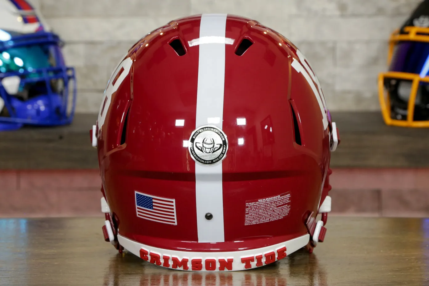 Alabama Crimson Tide Riddell Speed Display Helmet - GG Edition 00782