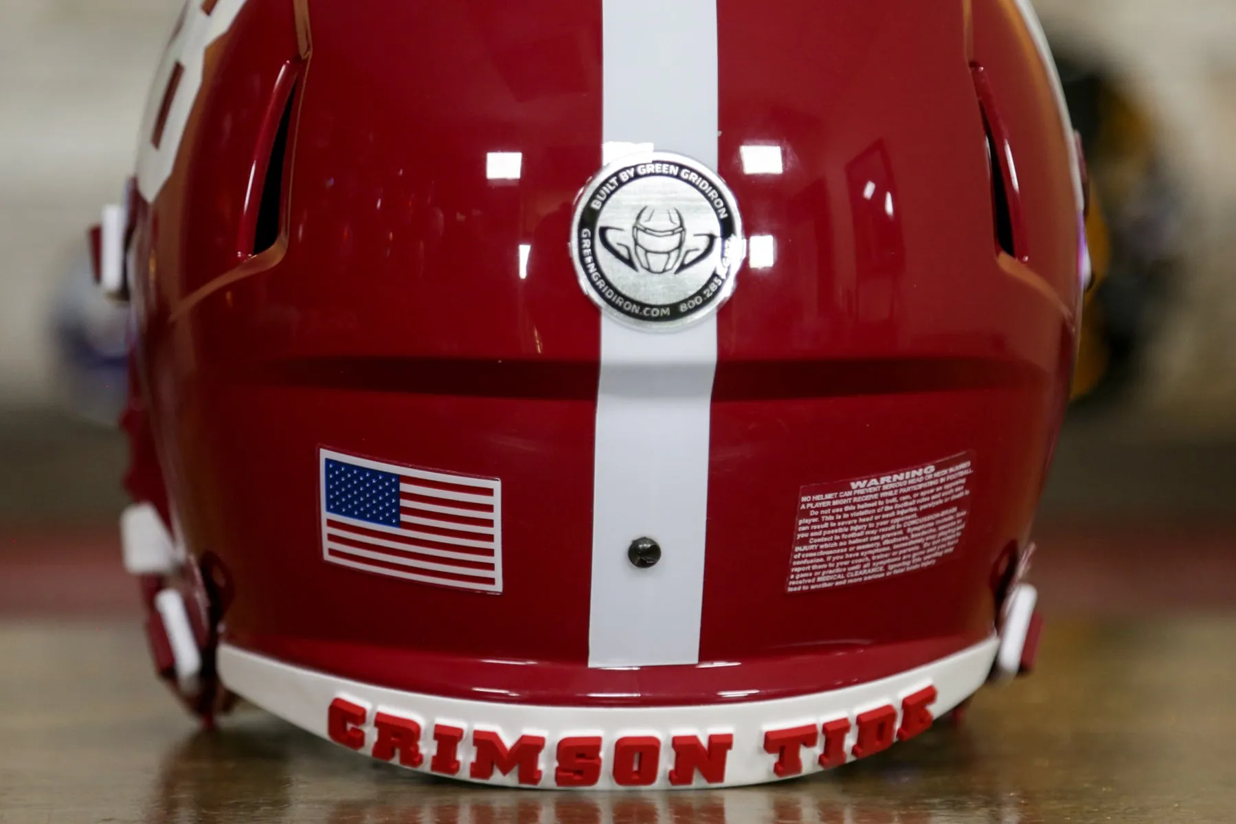 Alabama Crimson Tide Riddell Speed Display Helmet - GG Edition 00782