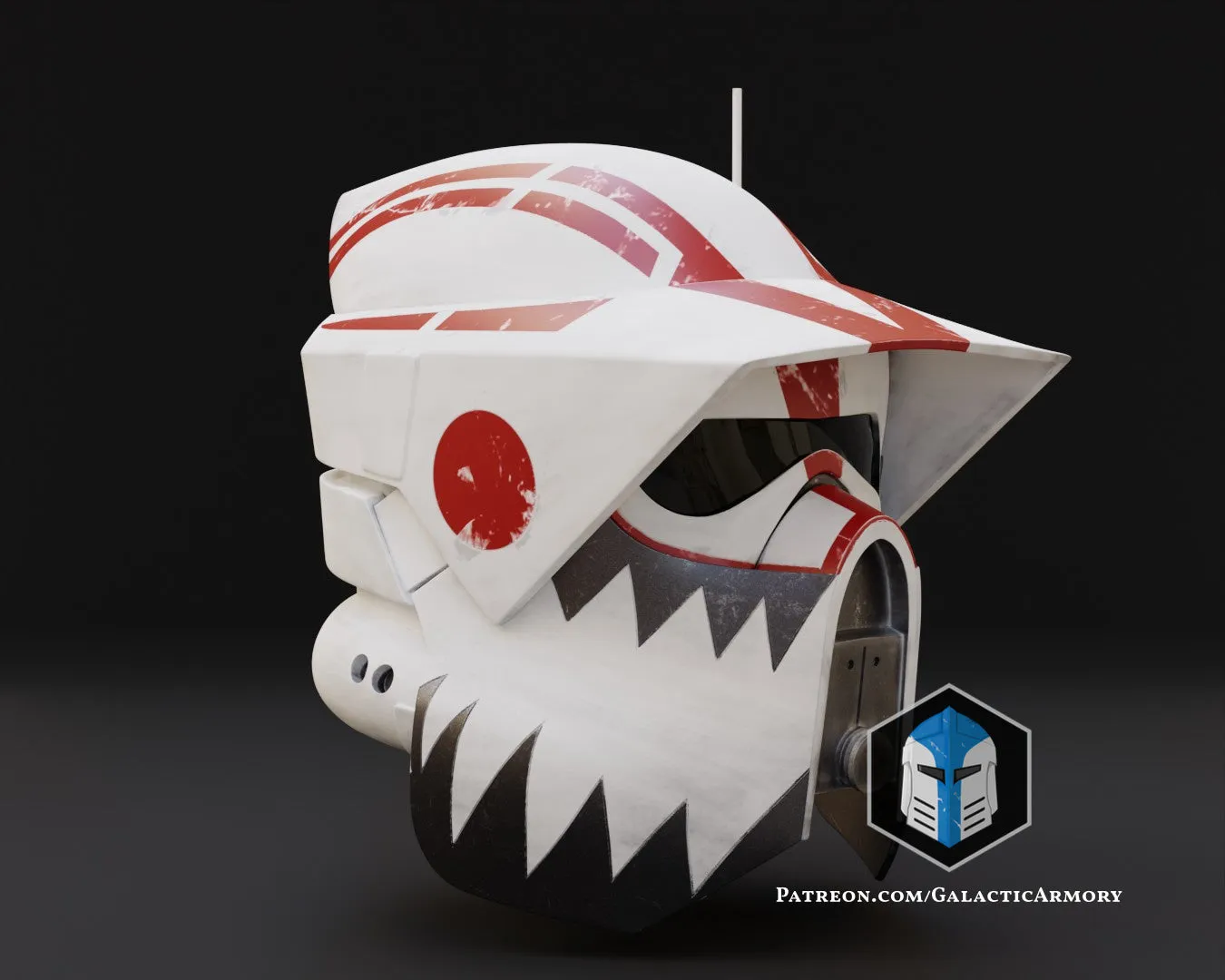 ARF Clone Trooper Helmet - 3D Print Files