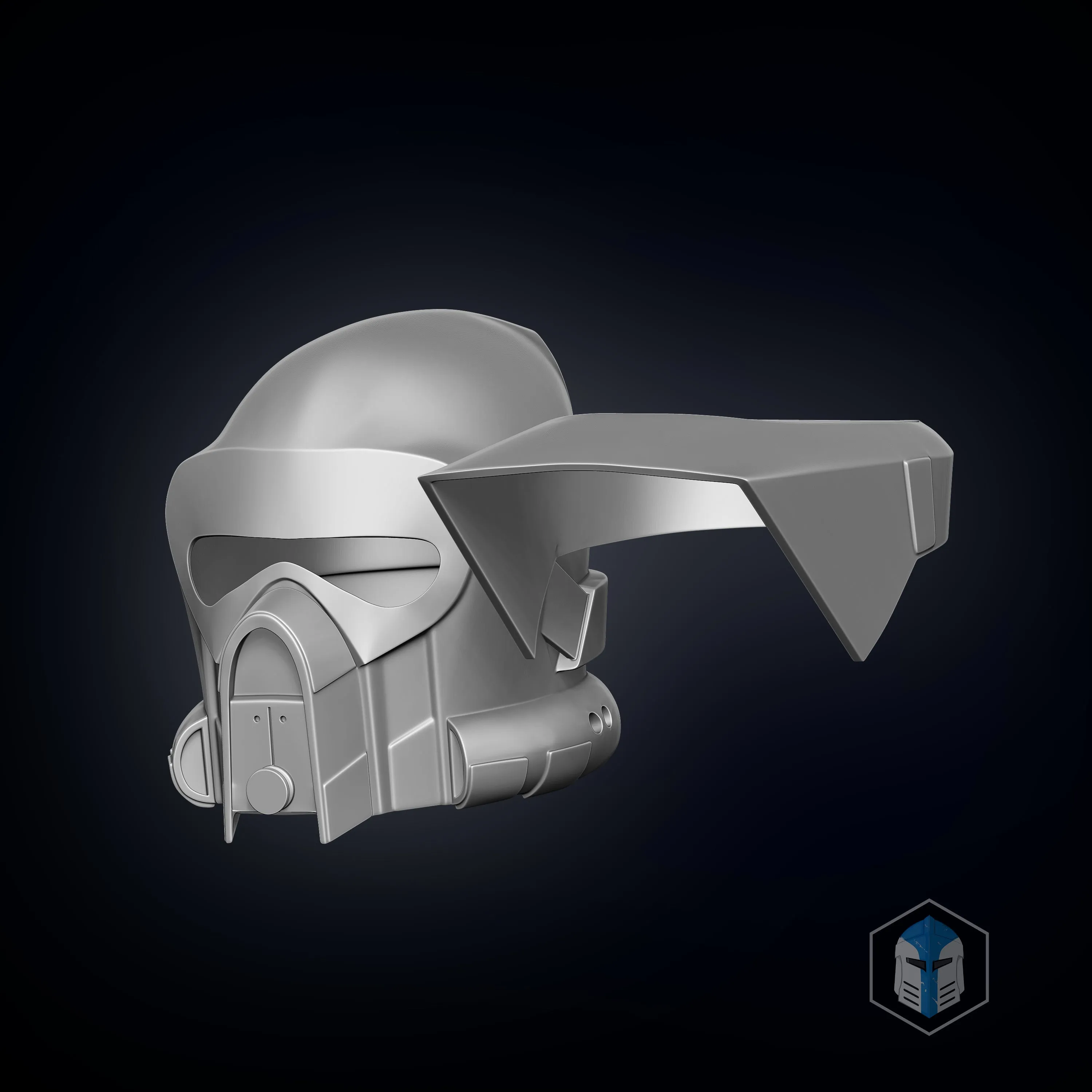 ARF Clone Trooper Helmet - 3D Print Files