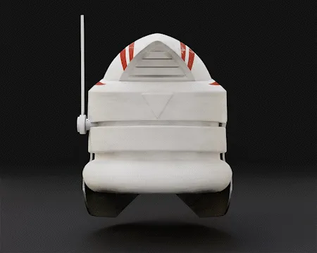 ARF Clone Trooper Helmet - 3D Print Files