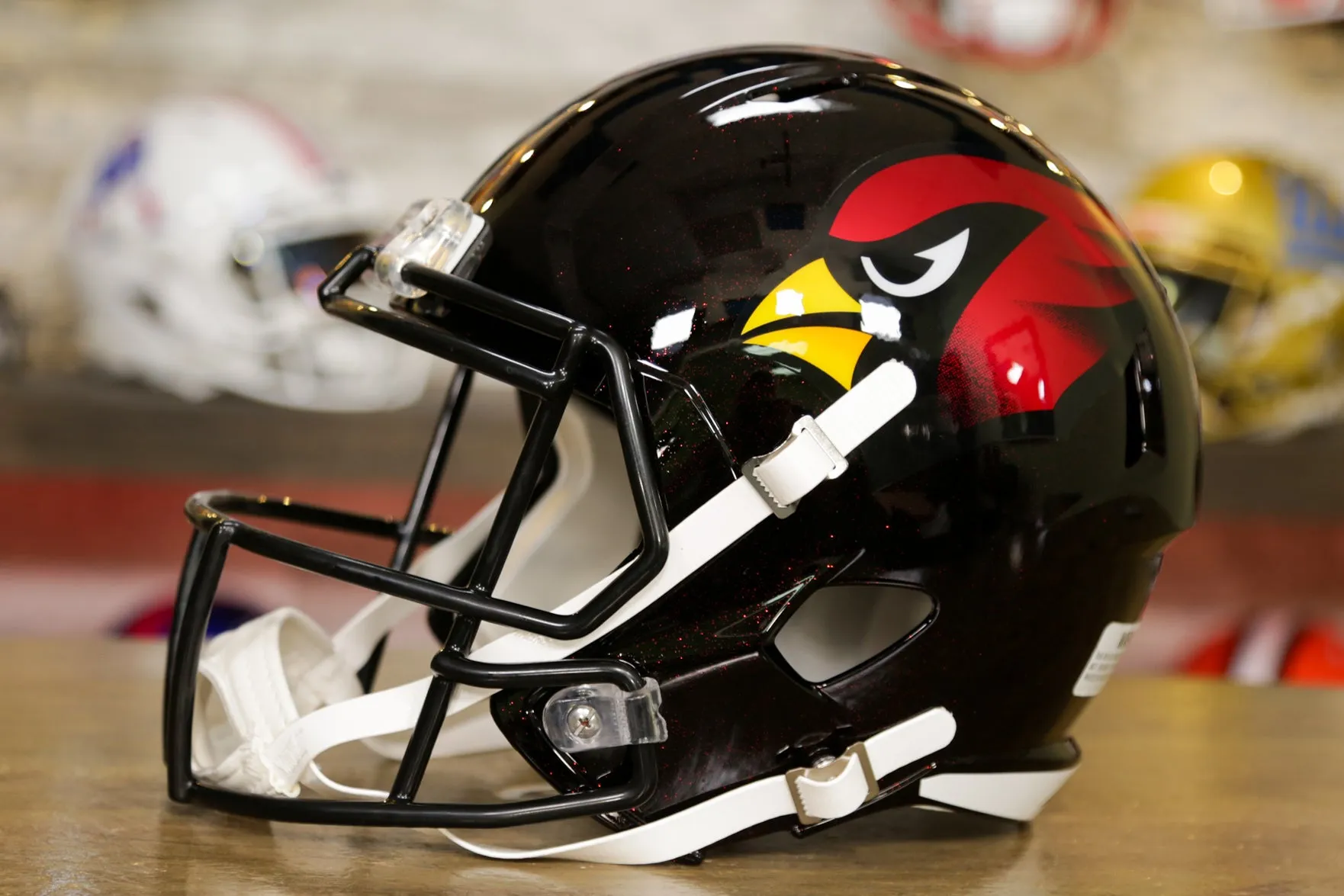 Arizona Cardinals Riddell Speed Display Helmet - Black Alternate