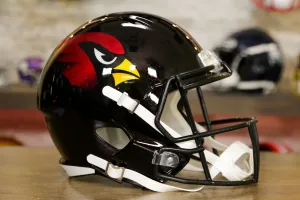 Arizona Cardinals Riddell Speed Display Helmet - Black Alternate