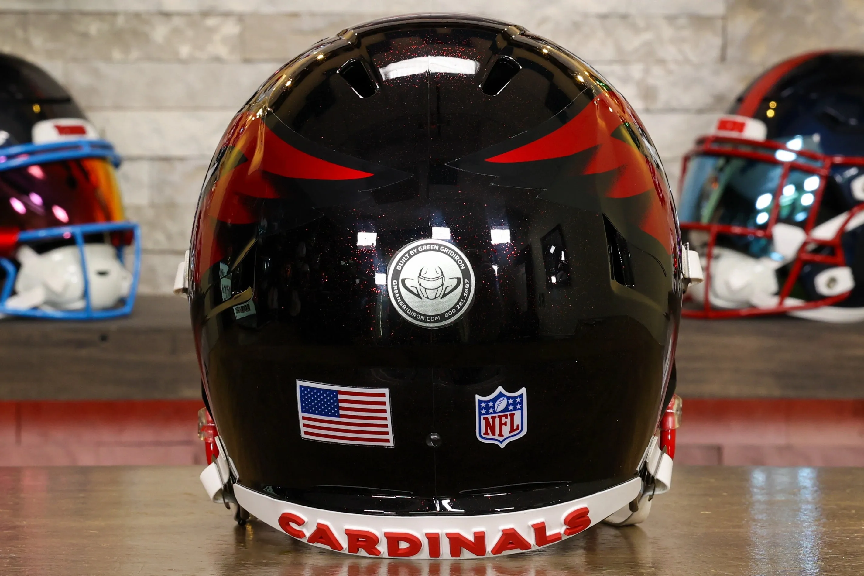 Arizona Cardinals Riddell Speed Display Helmet - GG Edition 02550