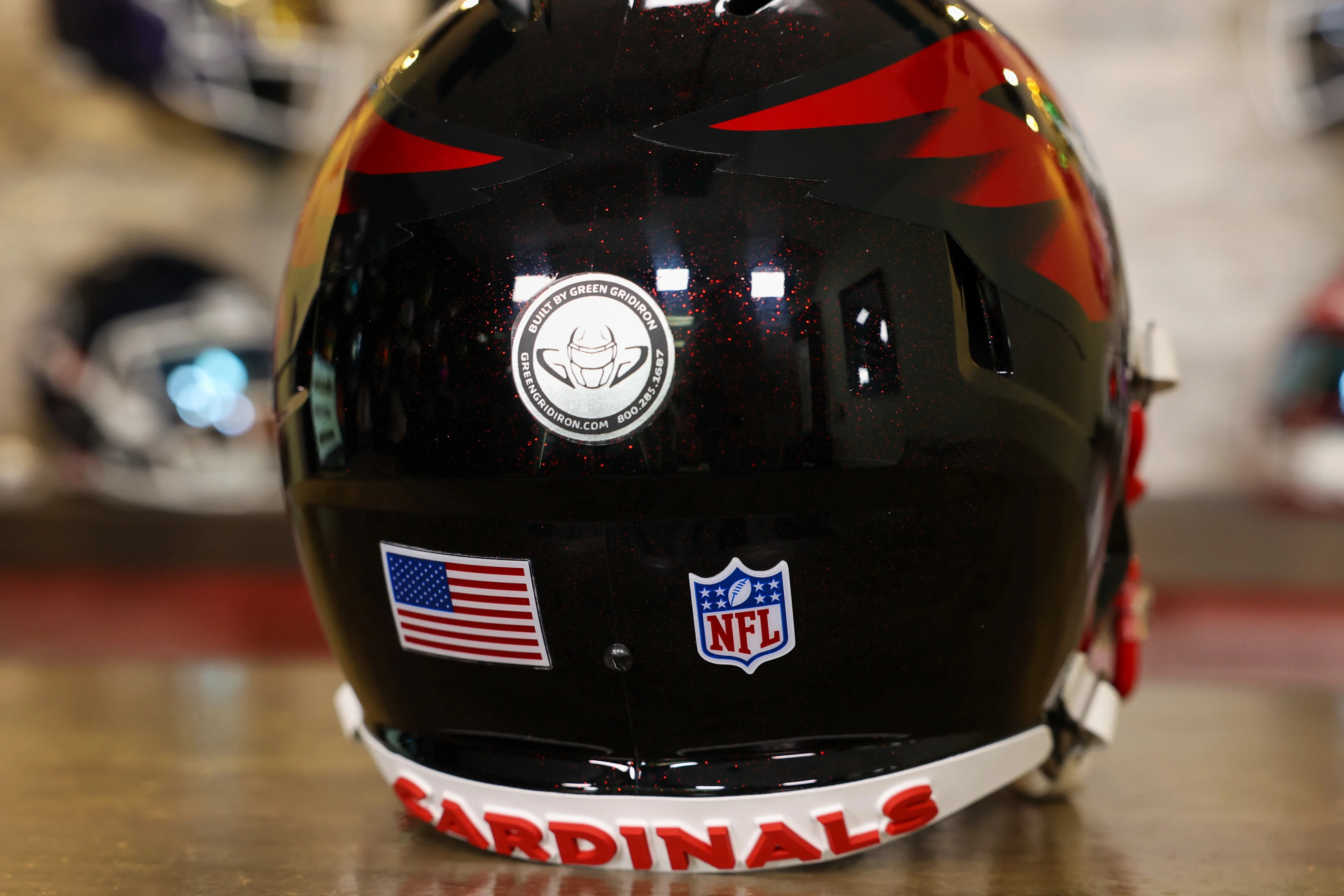 Arizona Cardinals Riddell Speed Display Helmet - GG Edition 02550