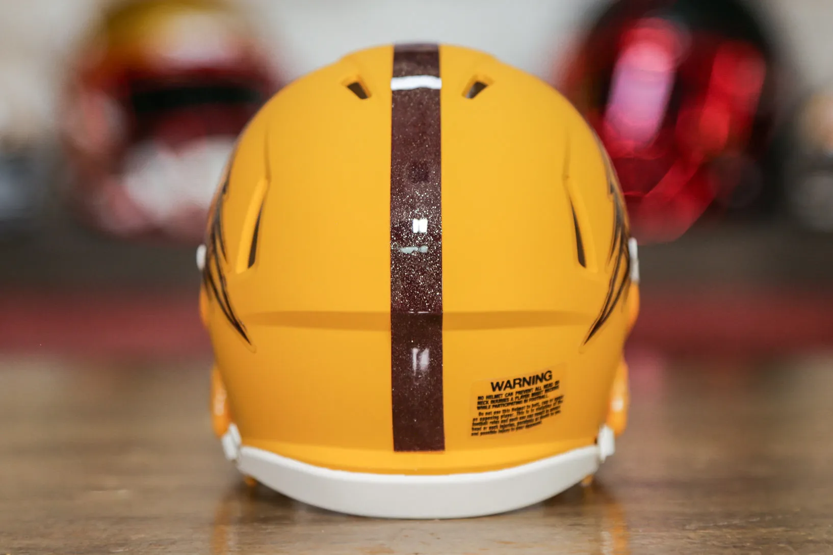 Arizona State Sun Devils Riddell Speed Mini Helmet - Gold