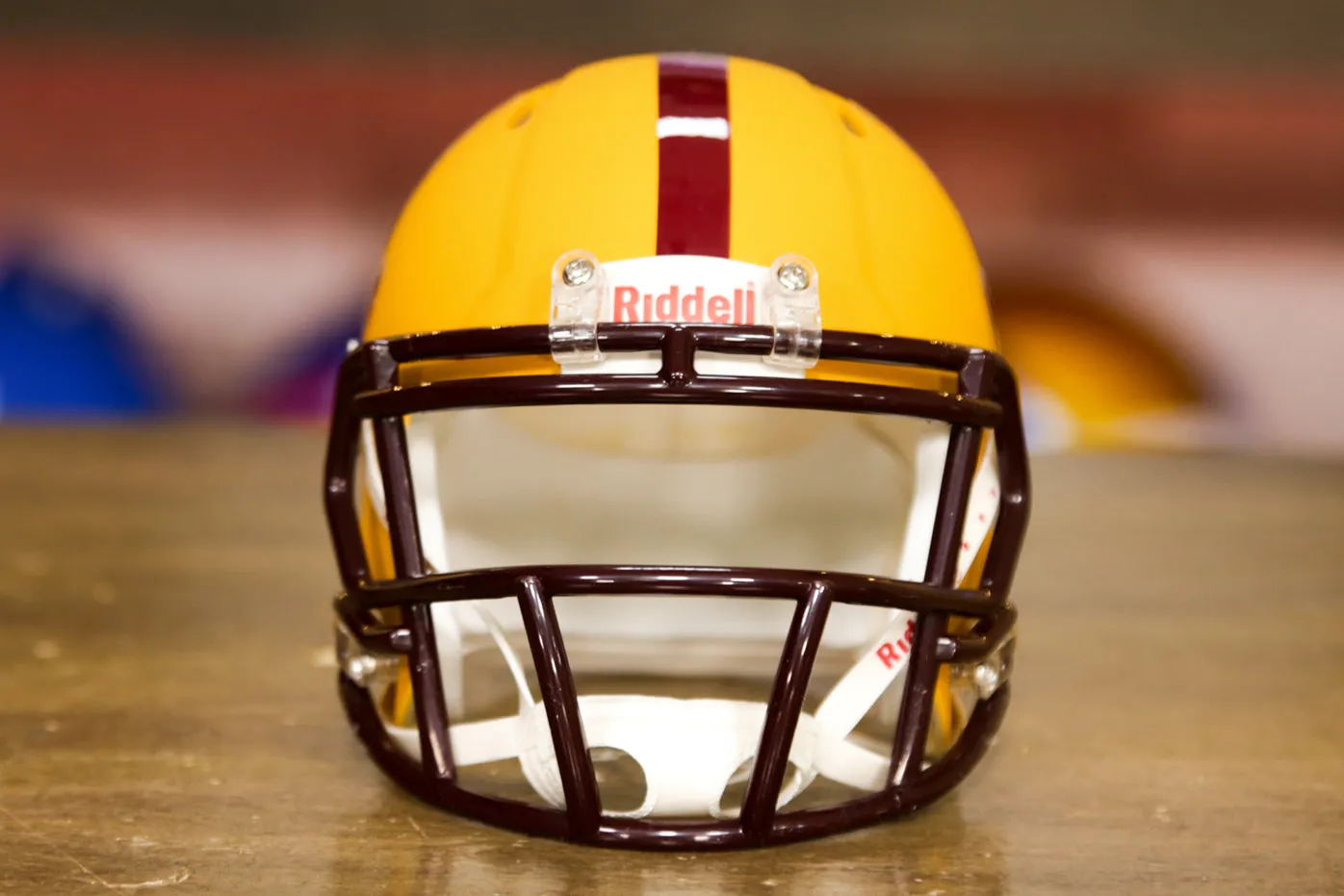 Arizona State Sun Devils Riddell Speed Mini Helmet - Matte Yellow Sparky