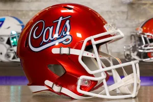 Arizona Wildcats Riddell Speed Display Helmet - Script