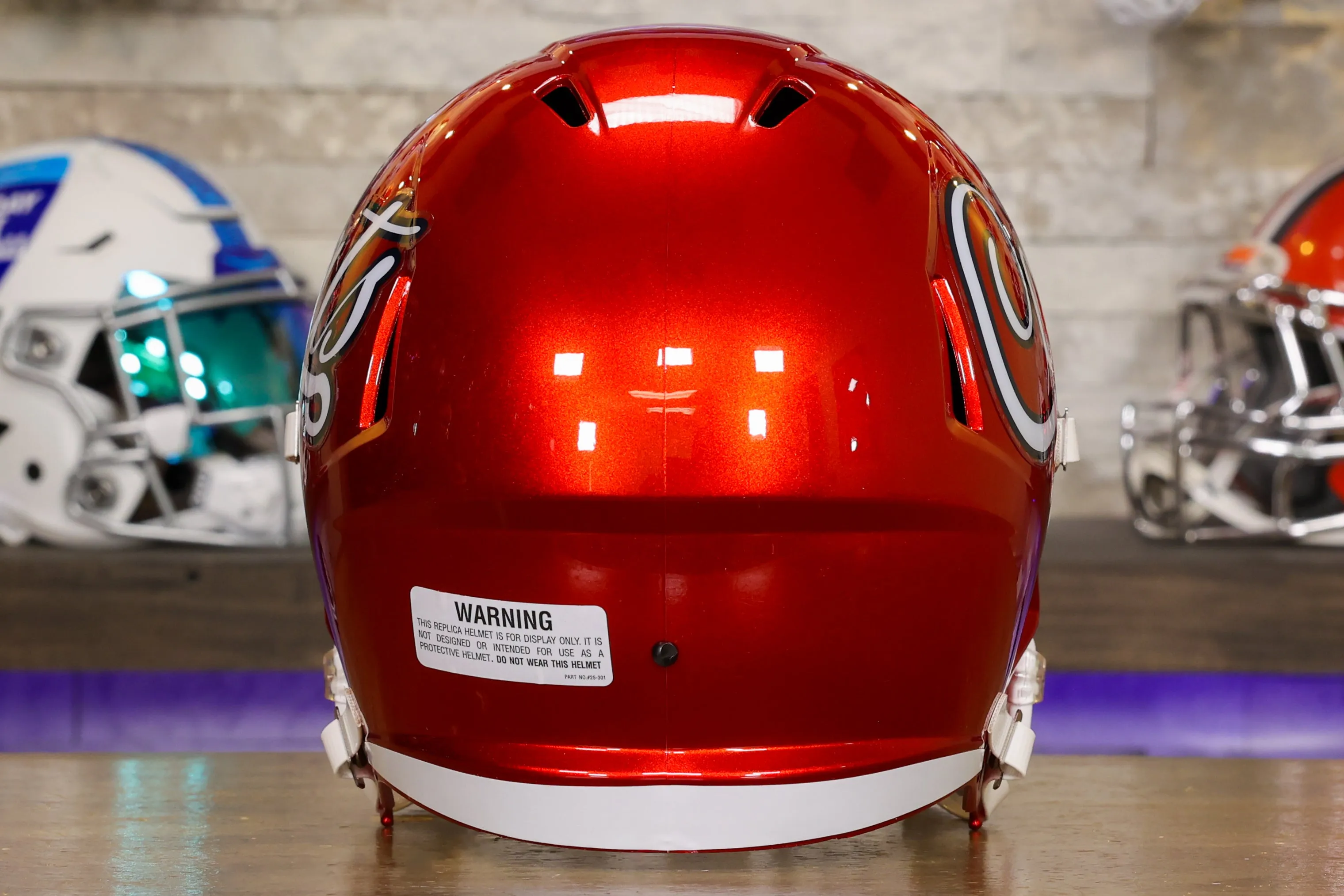 Arizona Wildcats Riddell Speed Display Helmet - Script