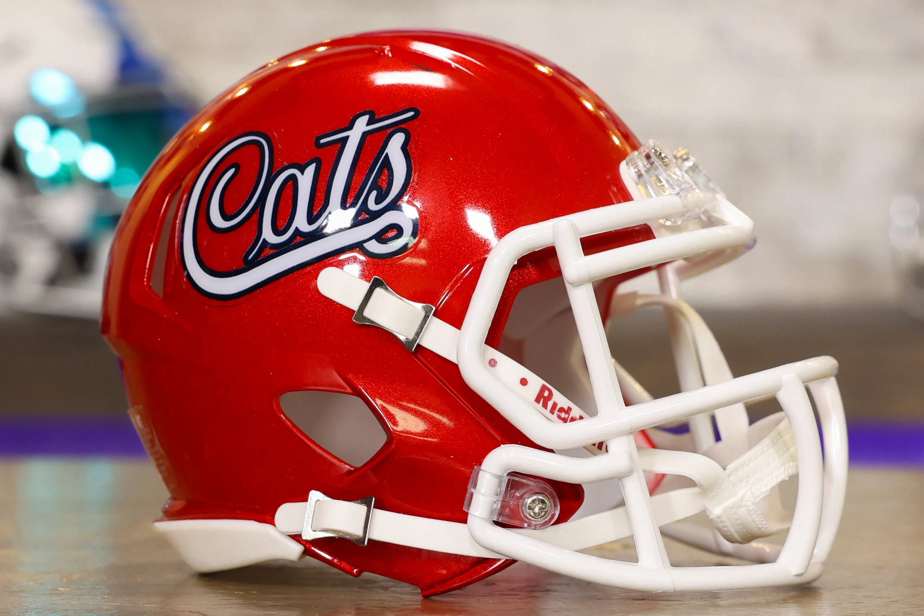 Arizona Wildcats Riddell Speed Mini Helmet - Script