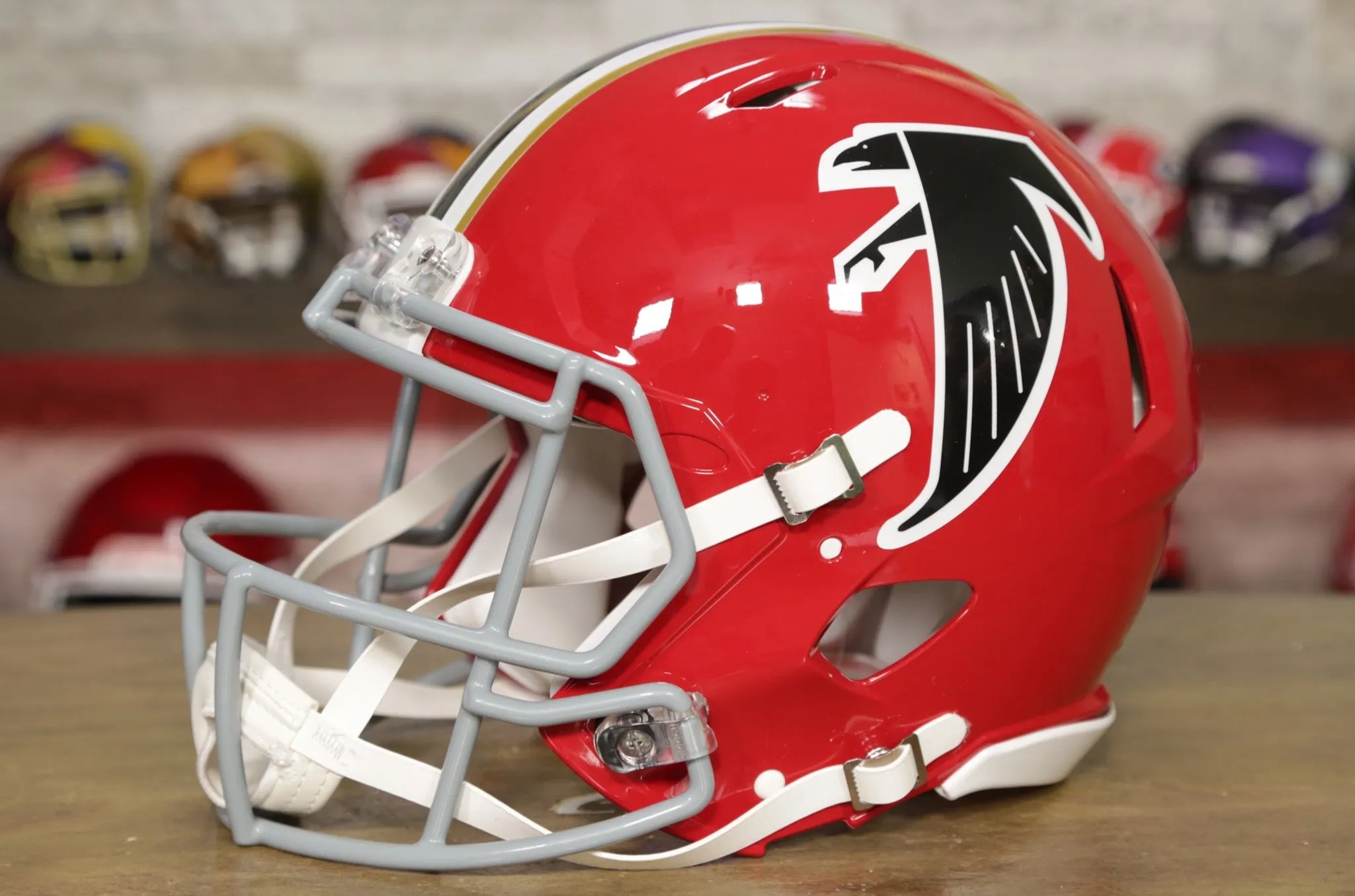 Atlanta Falcons Riddell Speed Authentic Helmet - 1966-1969 Throwback
