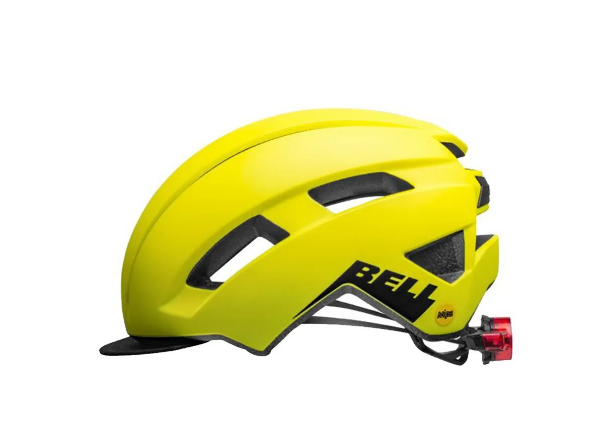 Bell Daily MIPS LED Commuter Helmet - Matt Hi Viz
