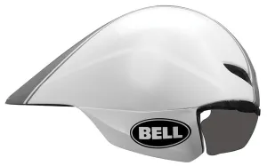 Bell Javelin Time Trial Helmet - White-Silver Star