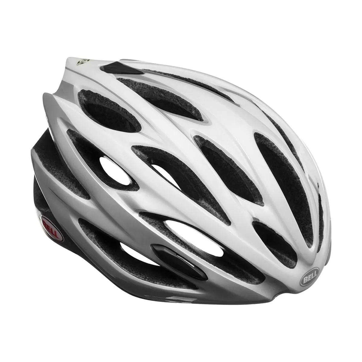 Bell Lumen Road Helmet - White-Silver