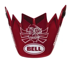 Bell Moto-9 Flex Replacement Visor - Fasthouse Day In The Dirt - Red-Navy