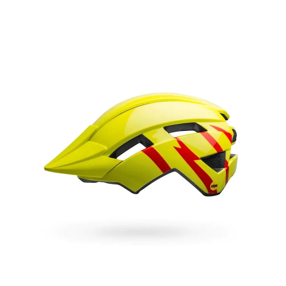 Bell Sidetrack II MTB Helmet - Youth - Hi Viz-Red