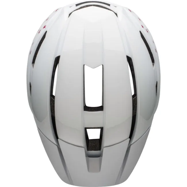 Bell Sidetrack II MTB Helmet - Youth - White Stars