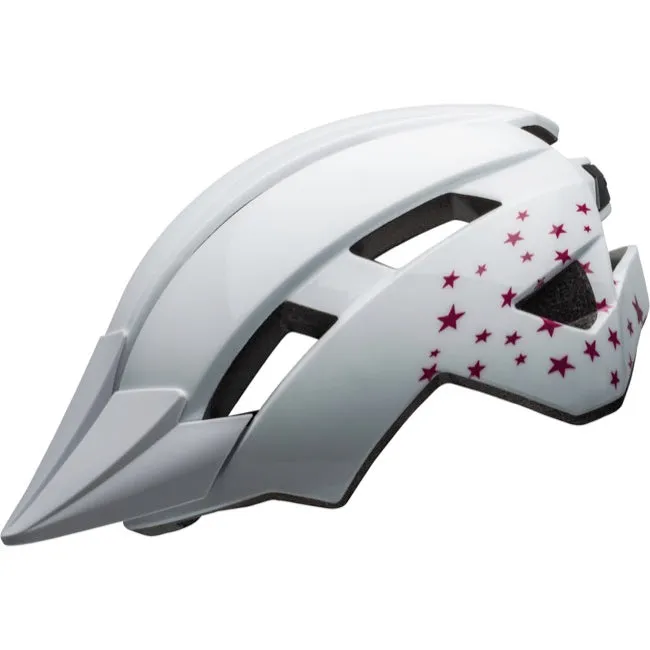 Bell Sidetrack II MTB Helmet - Youth - White Stars