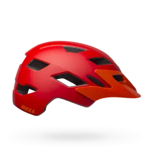 Bell Sidetrack Youth Helmet - Matt Red-Orange - 2020