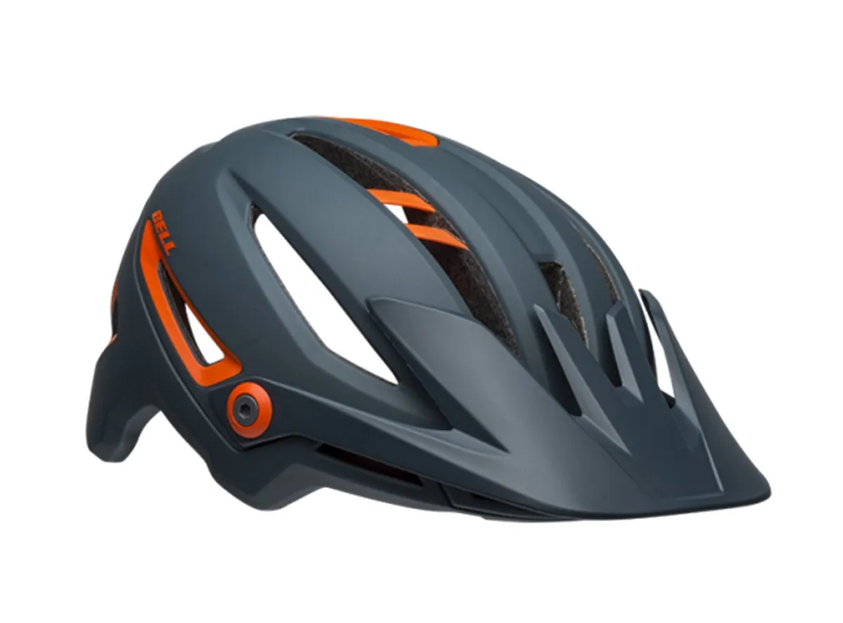 Bell Sixer MIPS MTB Helmet - Matt Slate-Orange - 2019