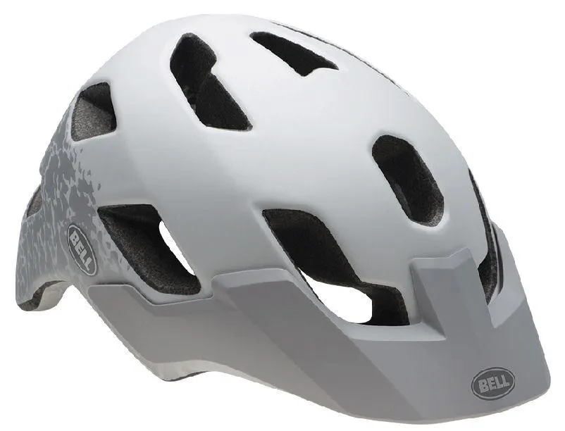 Bell Stoker MIPS MTB Helmet - Matt White-Silver