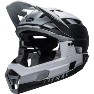 Bell Super Air R Spherical Full Face Helmet - Matt Black-White