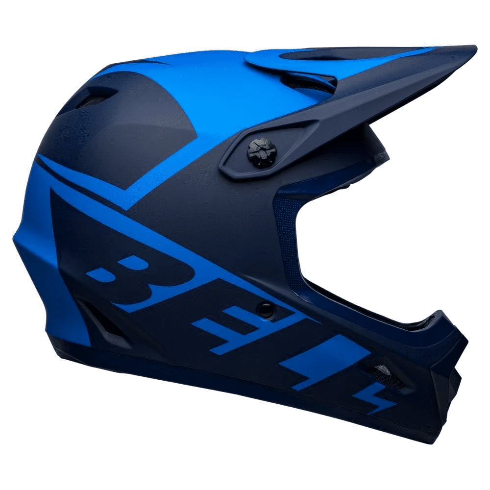 Bell Transfer Full Face Helmet - Matt Blue-Dark Blue