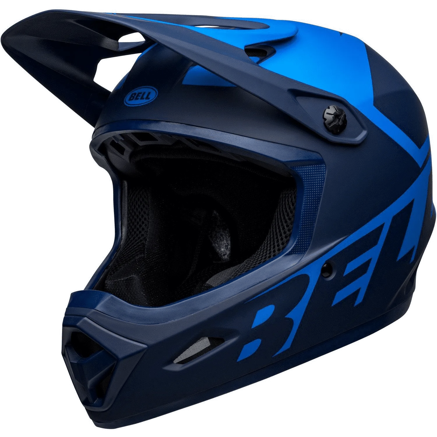 Bell Transfer Full Face Helmet - Matt Blue-Dark Blue
