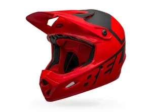 Bell Transfer Full Face Helmet - Matt Red-Black