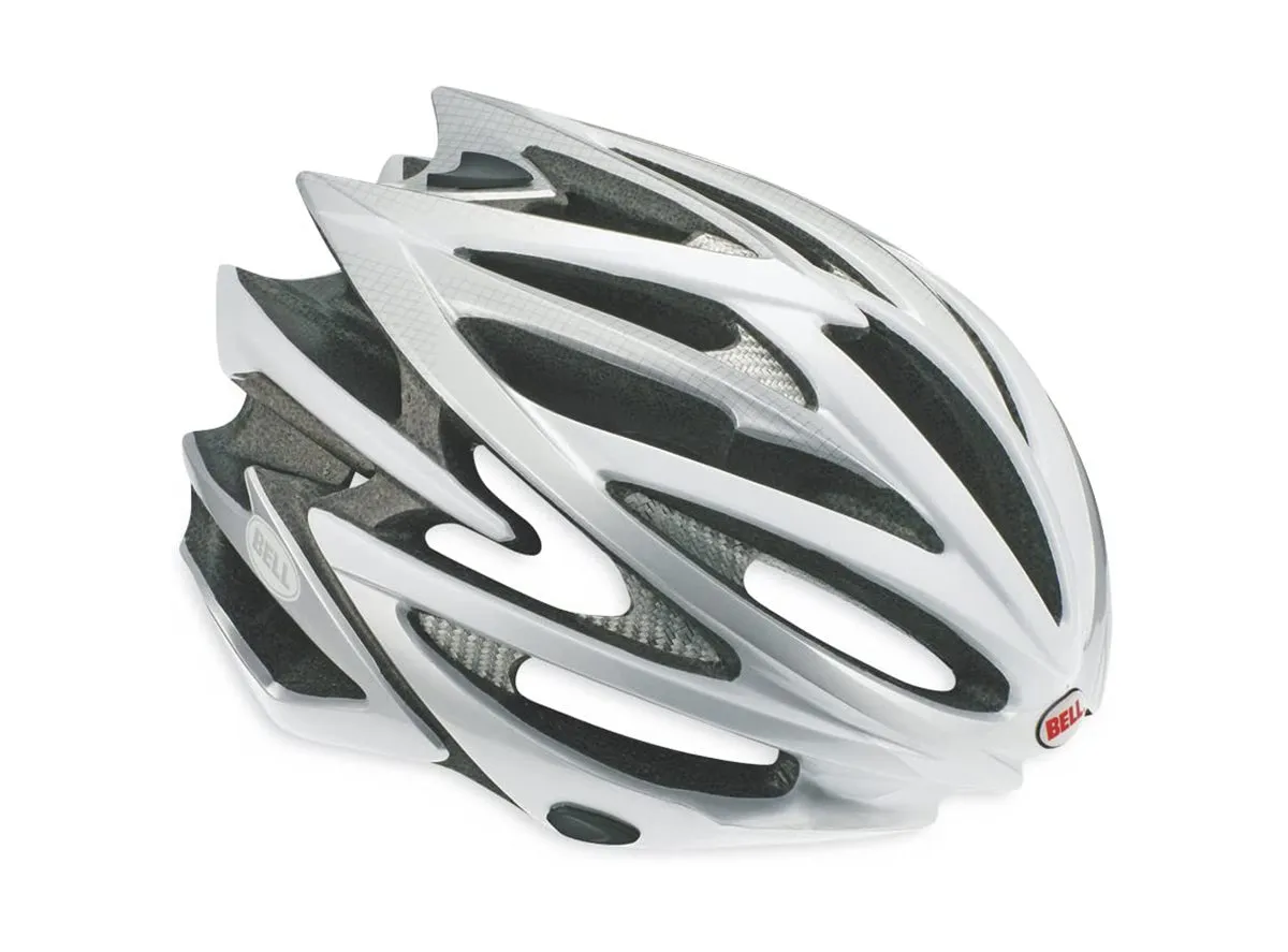 Bell Volt Road Helmet - Silver/White