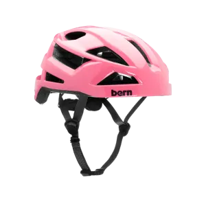 Bern FL-1 Libre Helmet - Satin Hot Pink