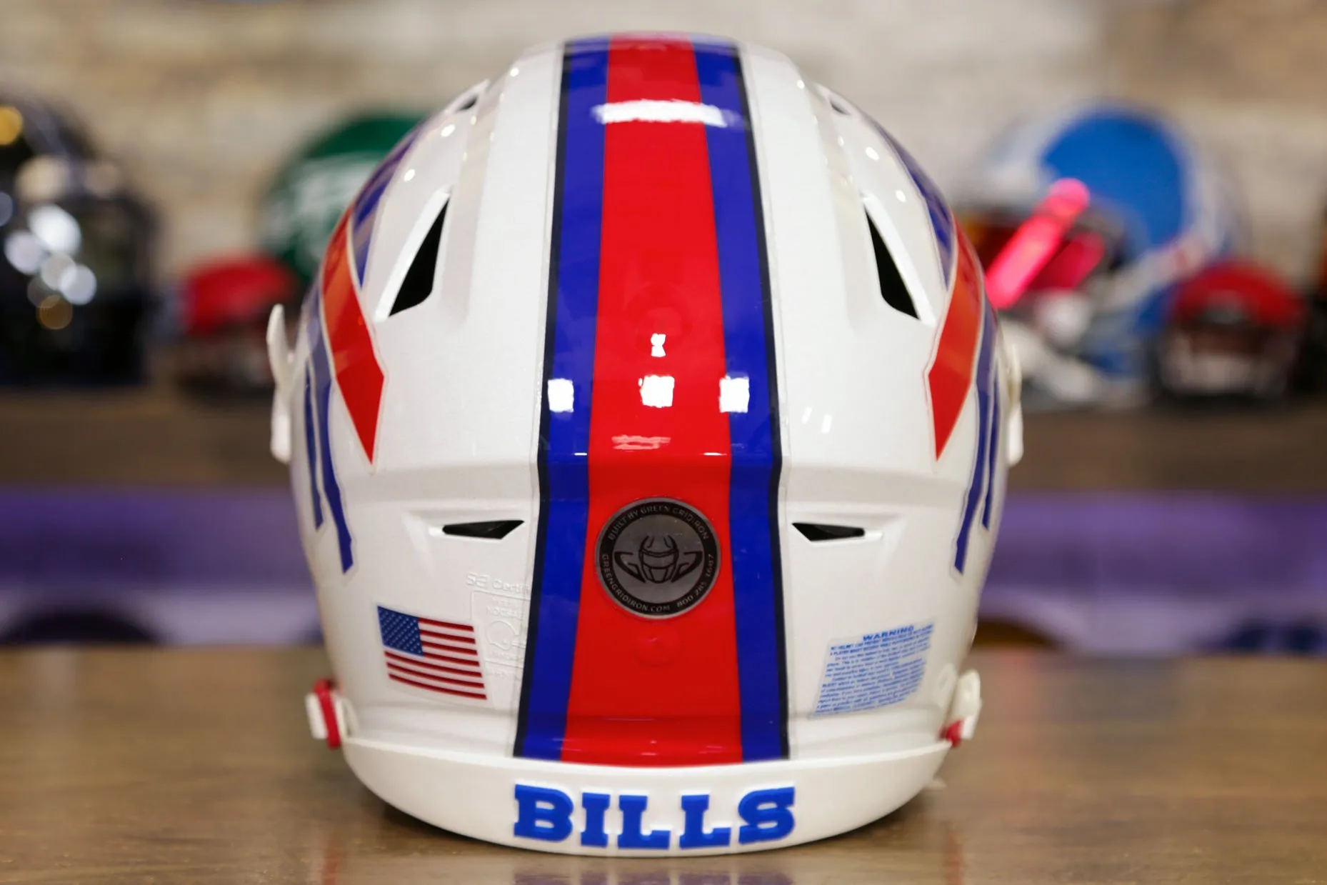 Buffalo Bills Riddell SpeedFlex Helmet - GG Edition 00235