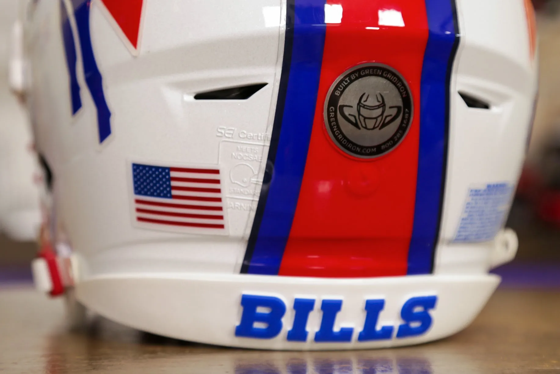 Buffalo Bills Riddell SpeedFlex Helmet - GG Edition 00235