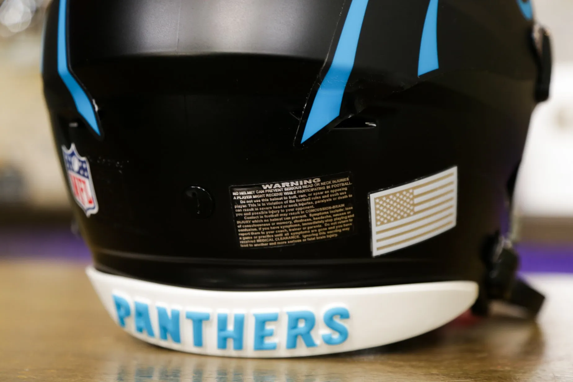 Carolina Panthers Riddell SpeedFlex Helmet - GG Edition