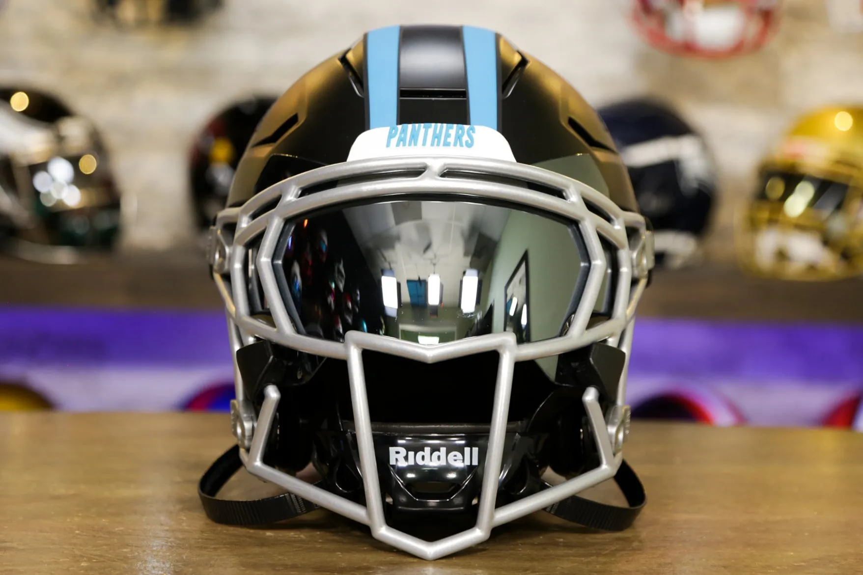 Carolina Panthers Riddell SpeedFlex Helmet - GG Edition