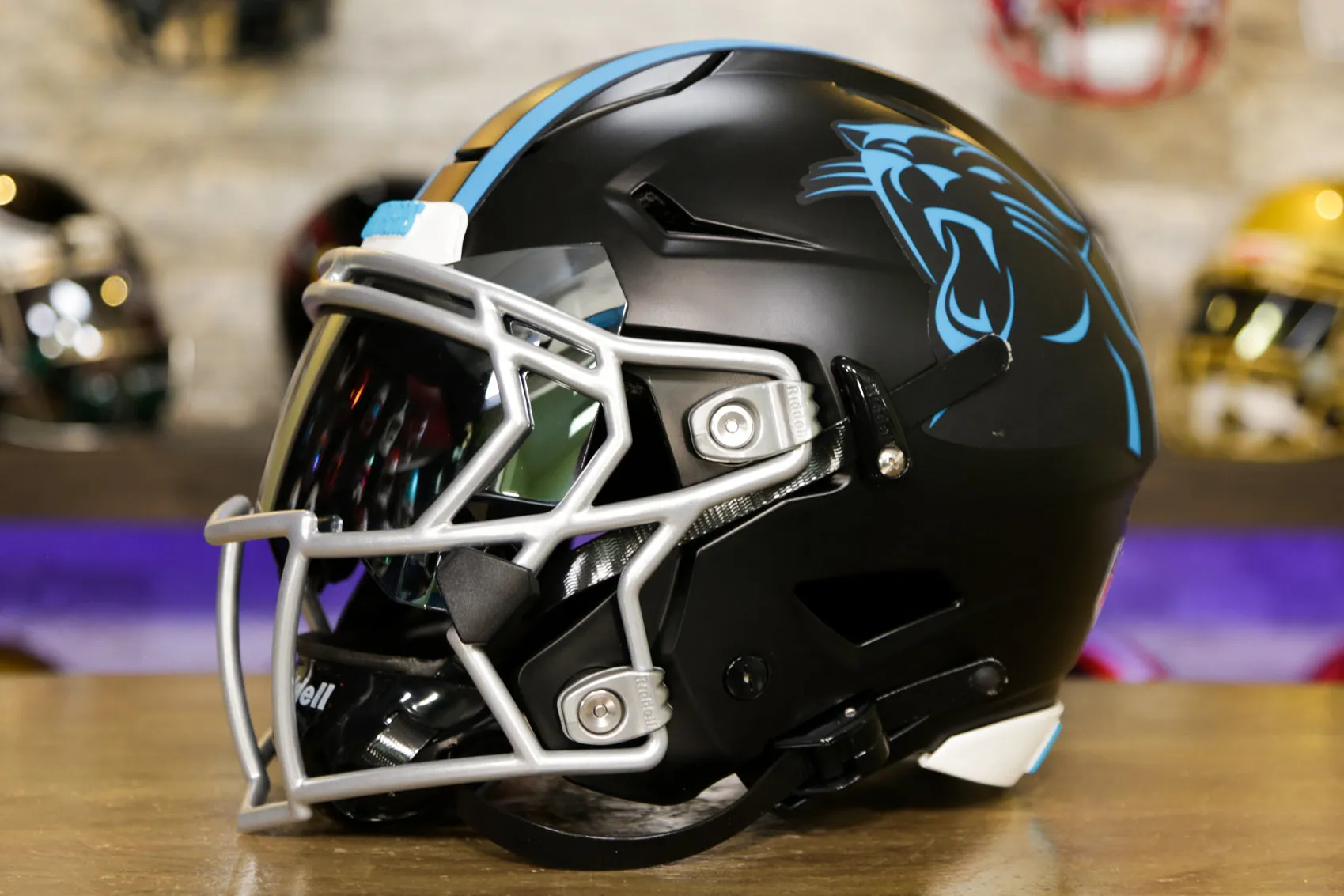Carolina Panthers Riddell SpeedFlex Helmet - GG Edition