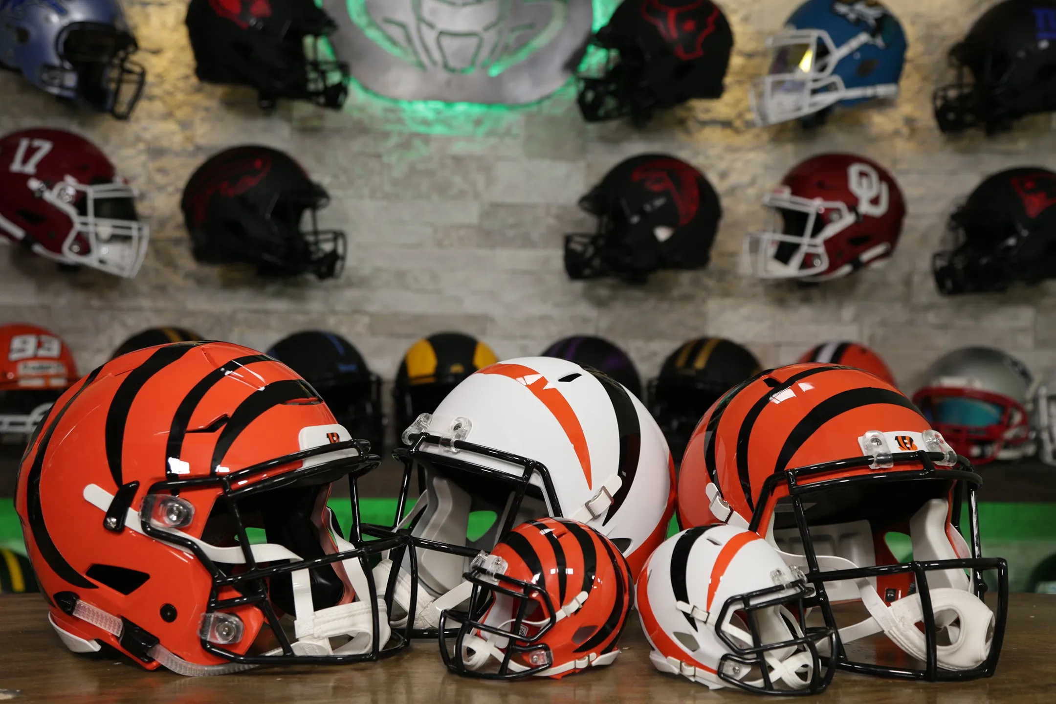 Cincinnati Bengals Riddell Speed Display Helmet