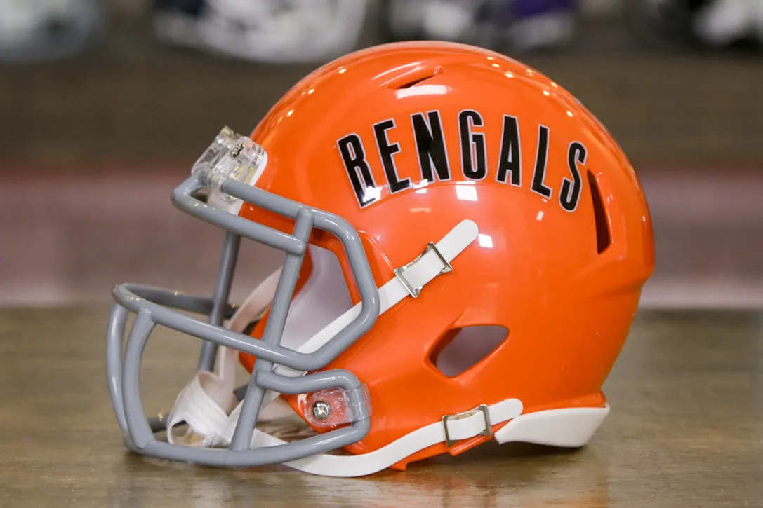 Cincinnati Bengals Riddell Speed Mini Helmet - 1968-1979 Throwback