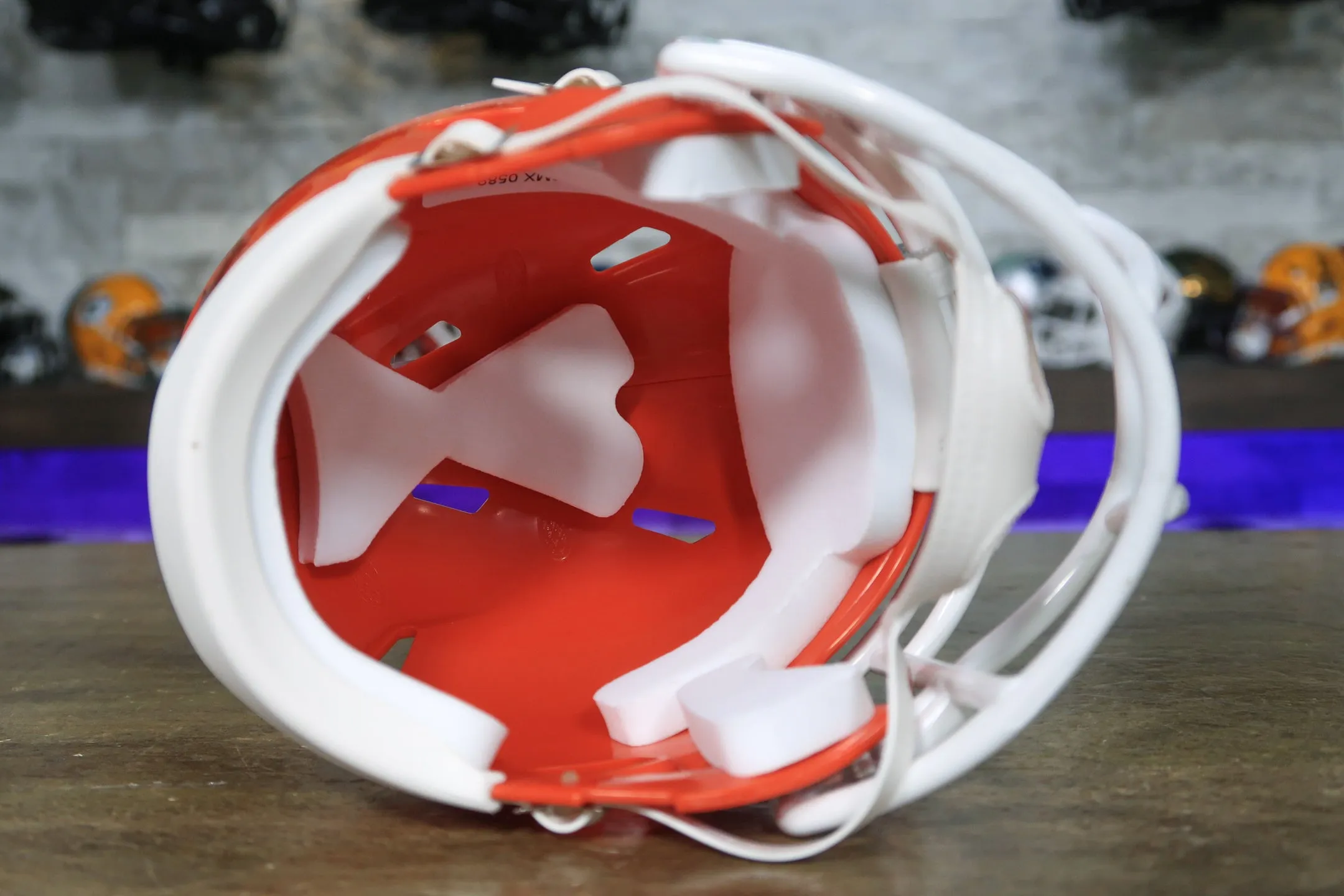 Clemson Tigers Riddell Speed Mini Helmet