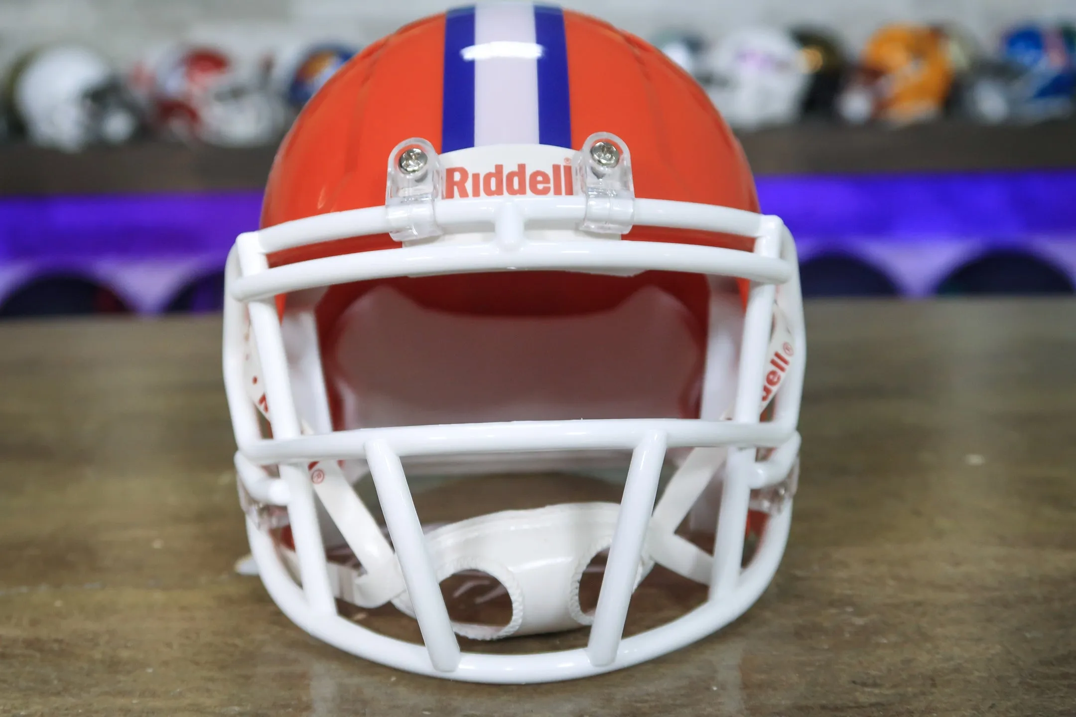 Clemson Tigers Riddell Speed Mini Helmet
