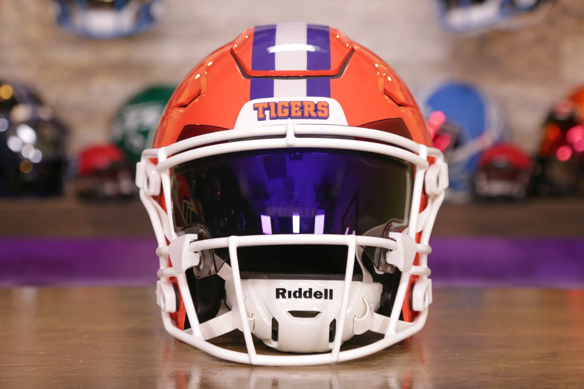 Clemson Tigers Riddell SpeedFlex Helmet - GG Edition 00229